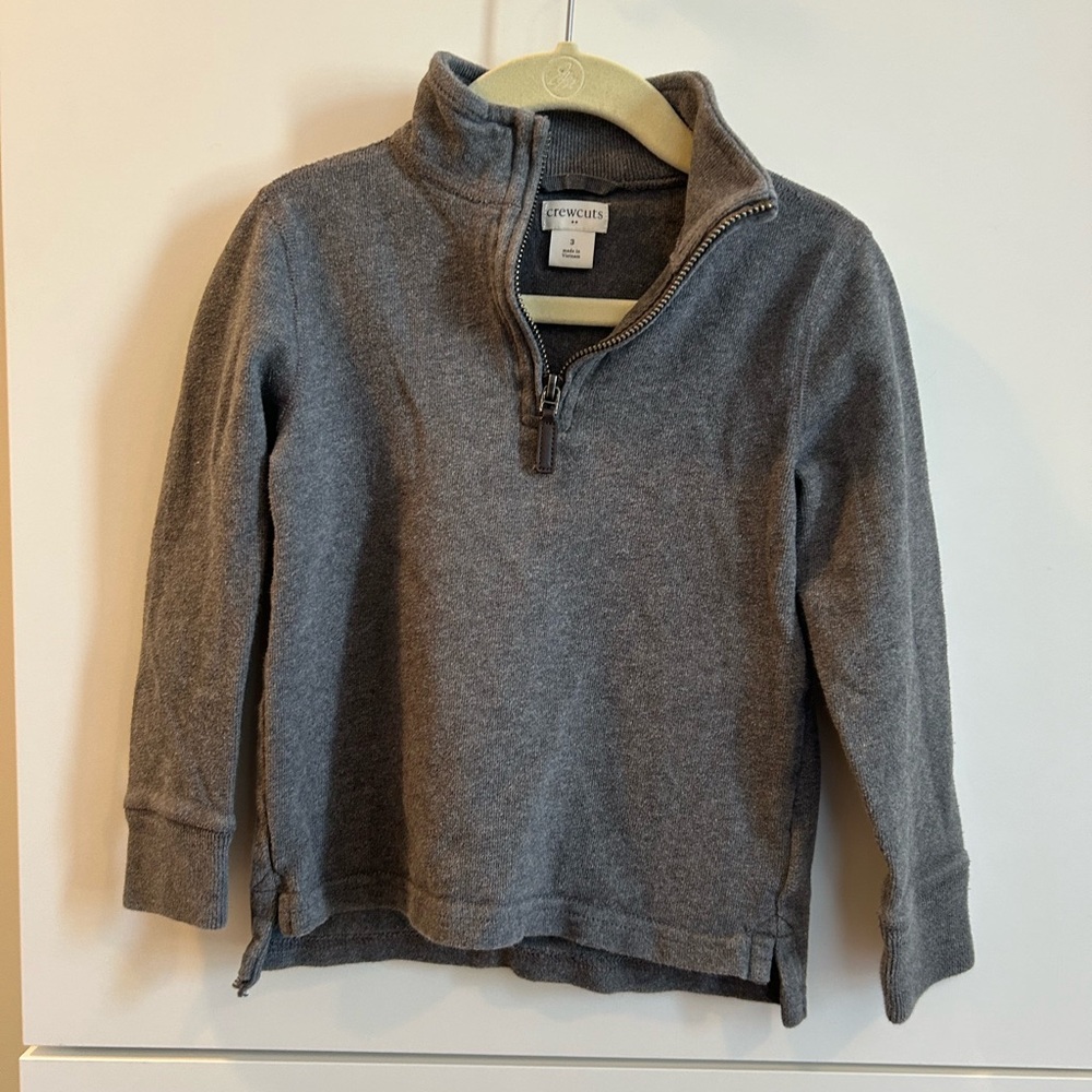 Crewcuts Gray Kids Pullover